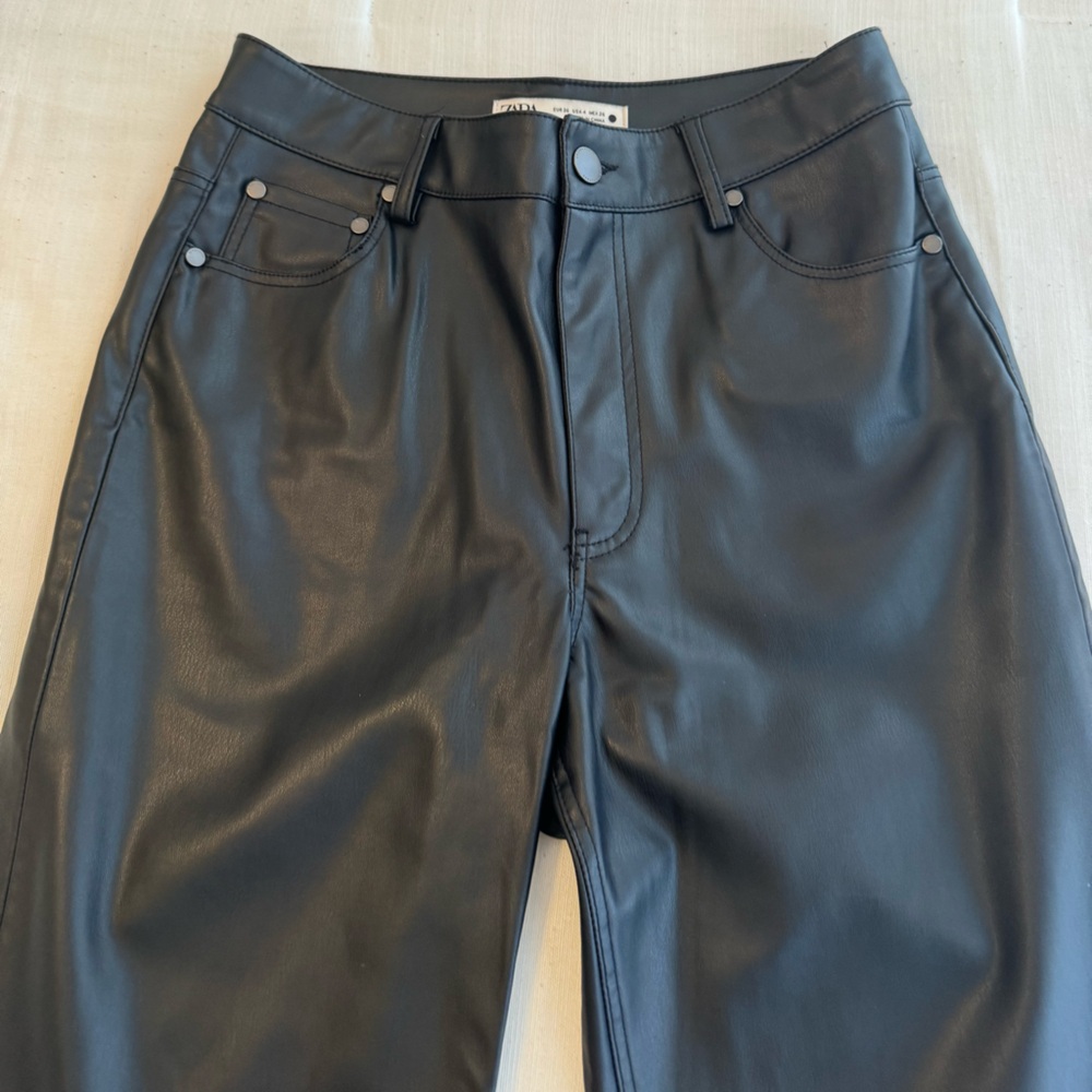Zara Leather Pants
